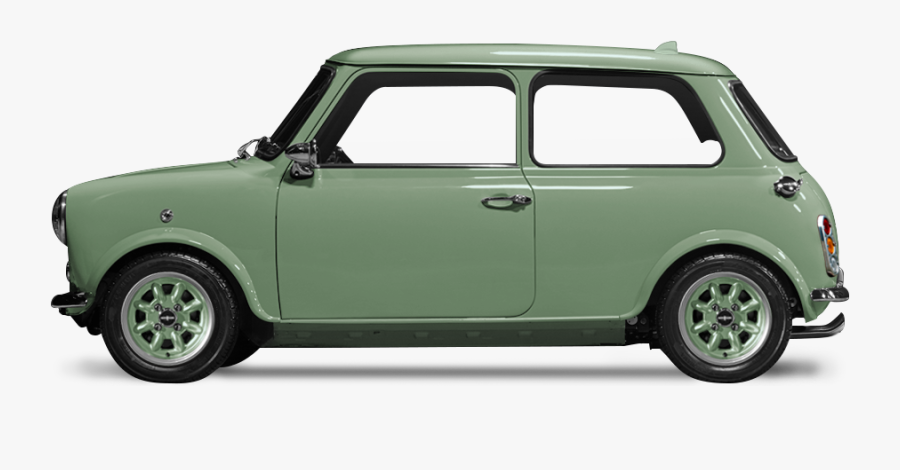 Velvet Green - Classic Mini Green Colours, Transparent Clipart