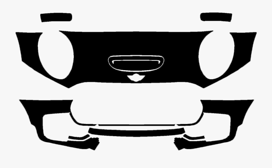 2016-2019 Mini Clubman Cooper 3m Clear Bra Deluxe Paint, Transparent Clipart