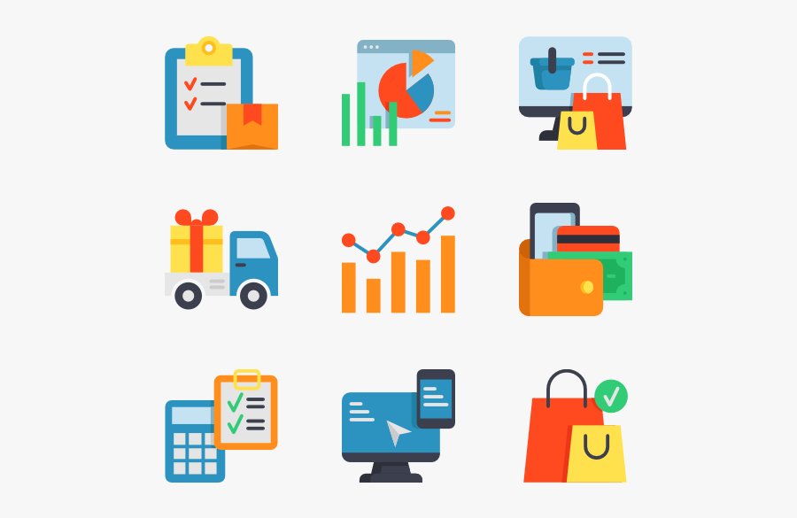 Vector Market Mini, Transparent Clipart