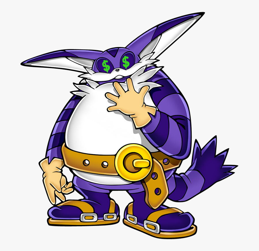 Big"s Bargains - Big The Cat Sonic Scanf, Transparent Clipart