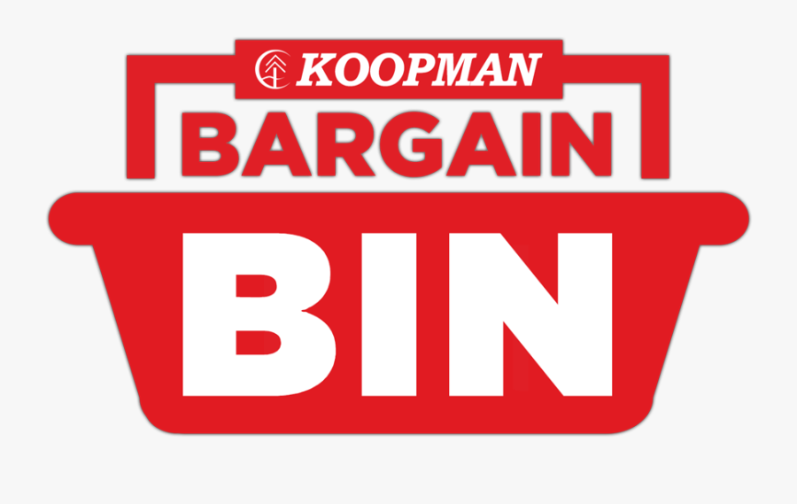 Koopman Bargain Bin - Bargain Bin Png, Transparent Clipart