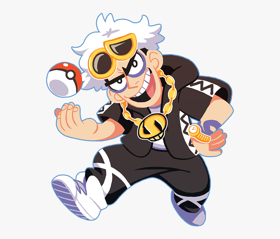 Guzma Sticker, Transparent Clipart