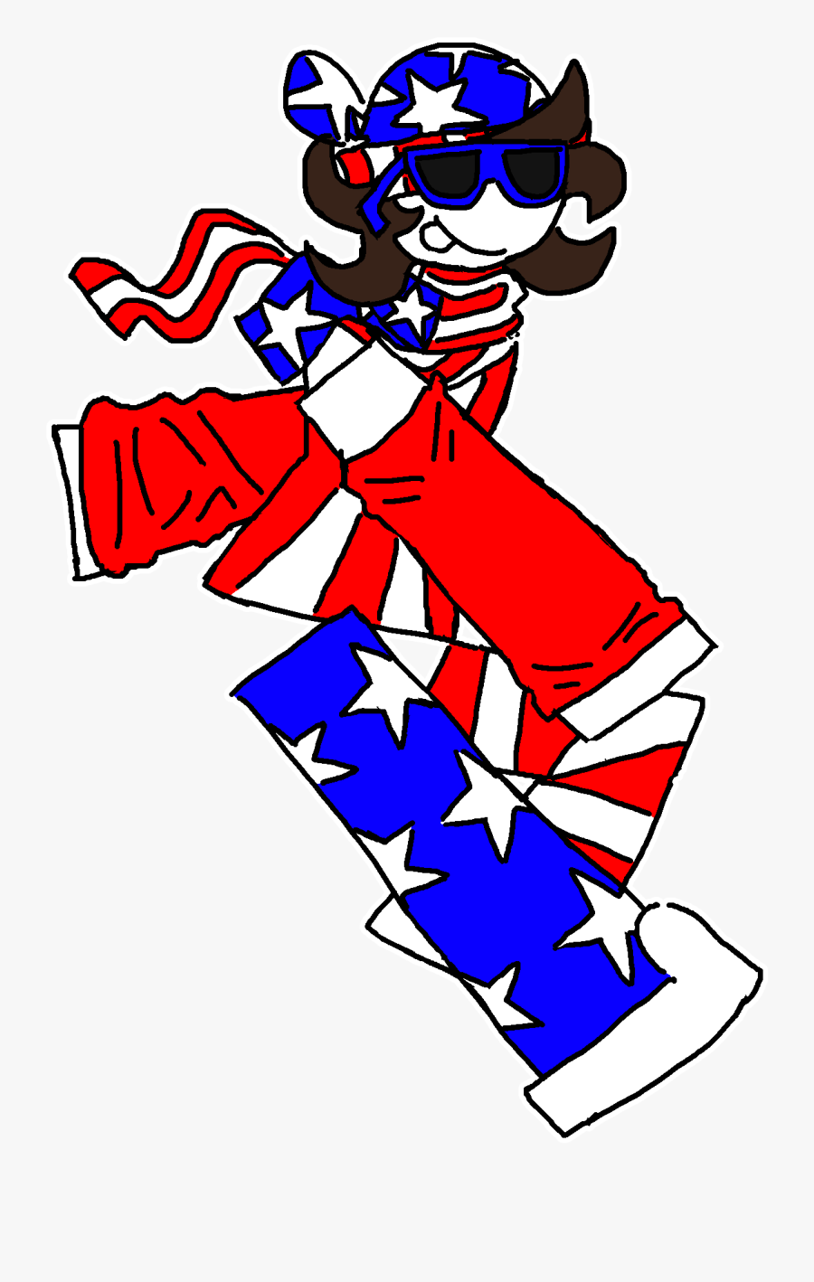 Roblox Patriotgirl 23/07/19 - Cartoon, Transparent Clipart