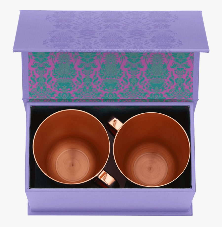 Copper Mule Cups Gift Set - Box, Transparent Clipart