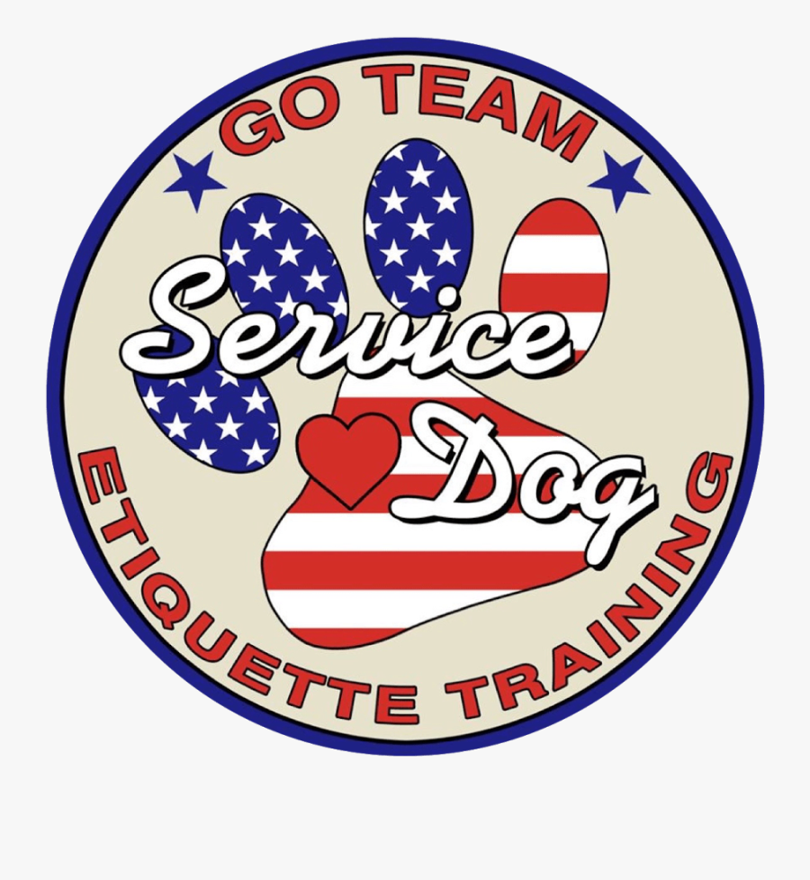 Service Dog Logo - Emblem, Transparent Clipart