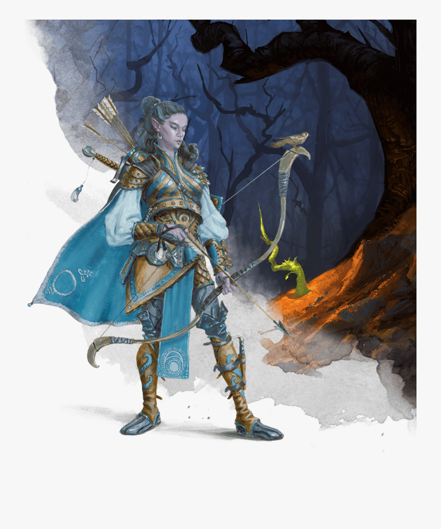 Clip Art Basic Rules For Dungeons - Dungeons And Dragons Ranger, Transparent Clipart