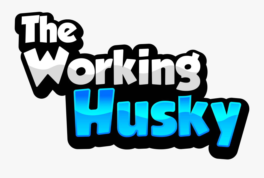 The Working Husky, Transparent Clipart