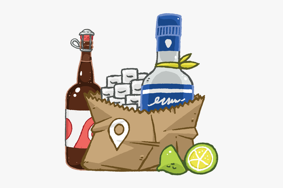 Beer Bottle, Transparent Clipart