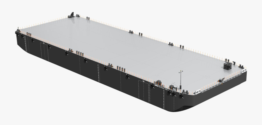 Built To Damen Standard Quality And Can Be Delivered - Cargo Pontoon, Transparent Clipart