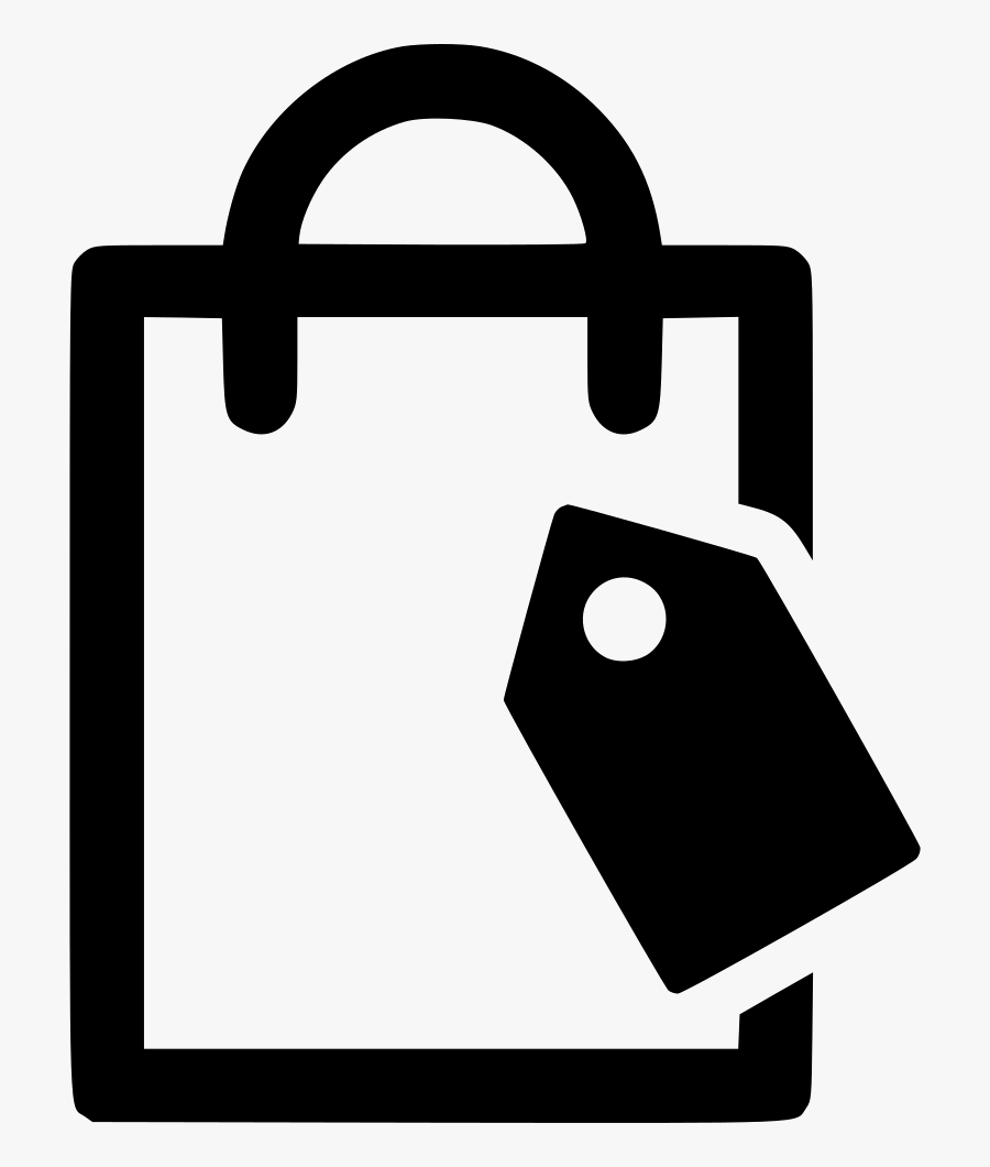 Shopping Bag Tag Price - Price Bag Png Icon, Transparent Clipart