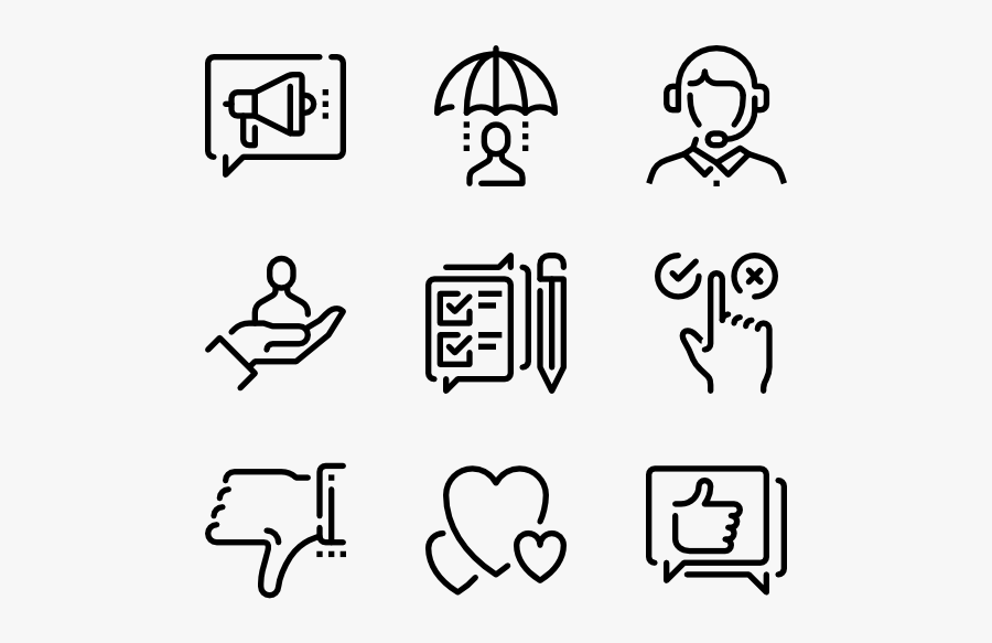 Hobbies Black And White, Transparent Clipart