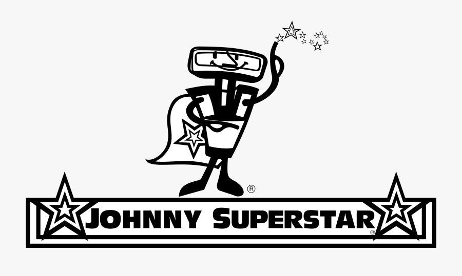 Johnny Superstar Logo Png Transparent - Illustration, Transparent Clipart