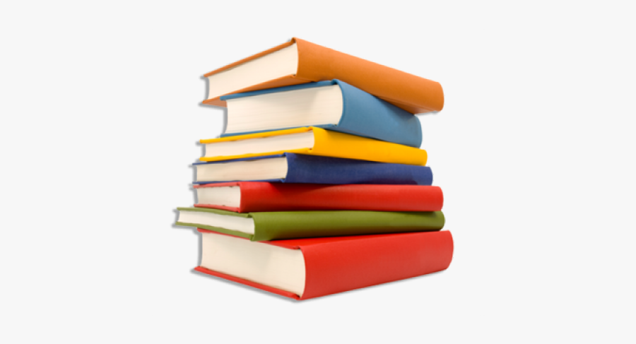 Stack Of Books, Transparent Clipart