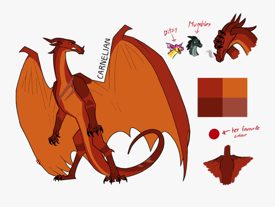 Wings Of Fire Carnelian, Transparent Clipart