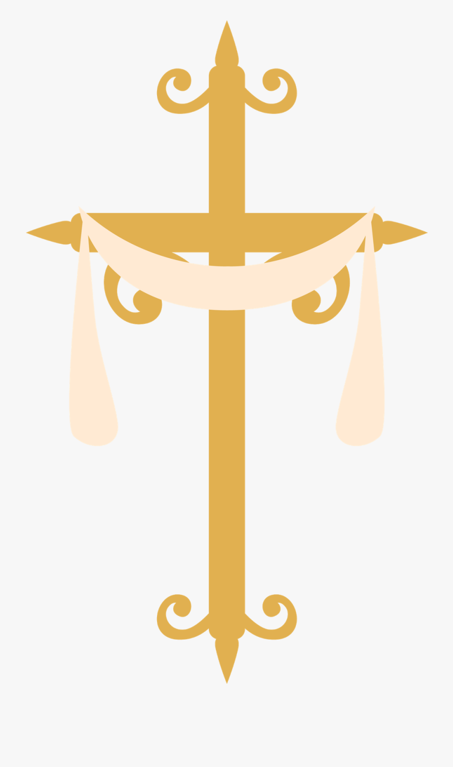 Pin By Jeny Chique - Cruz Primera Comunion Png, Transparent Clipart