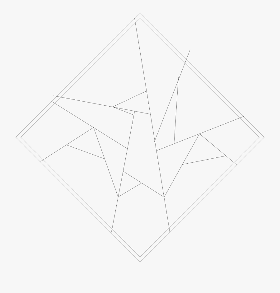 Pp Crane - Triangle, Transparent Clipart