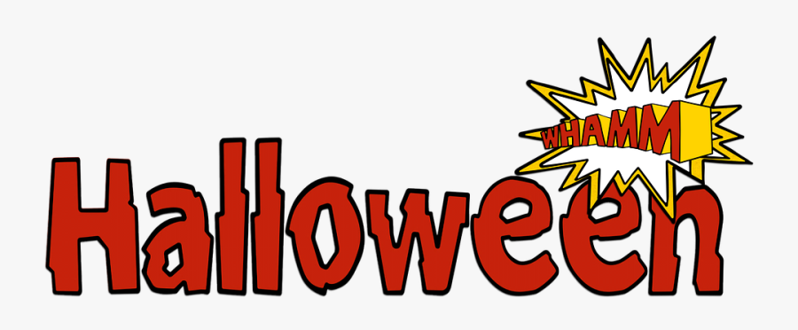 Halloween, Pop Art, Cartoon, Animation, Message, Star - Comic Book Font, Transparent Clipart