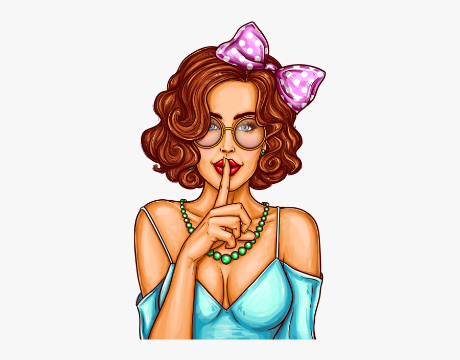 Girl Pop Art Png Image Free Download Searchpng, Transparent Clipart