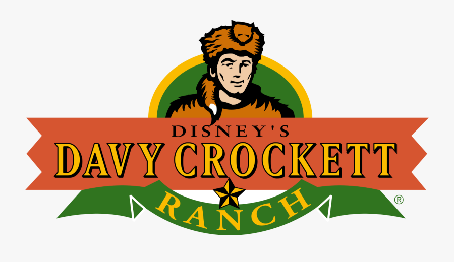 Davy Crockett Disney Logo, Transparent Clipart