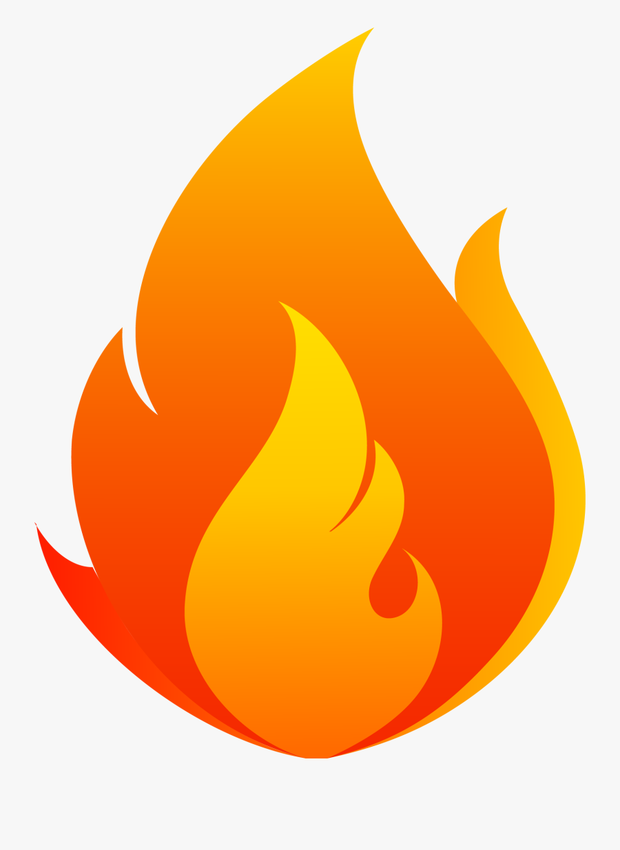 Transparent Flame Vector Png - Vector Transparent Flame, Transparent Clipart