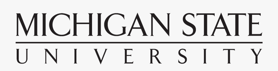 Michigan State University Logo No Background, Transparent Clipart