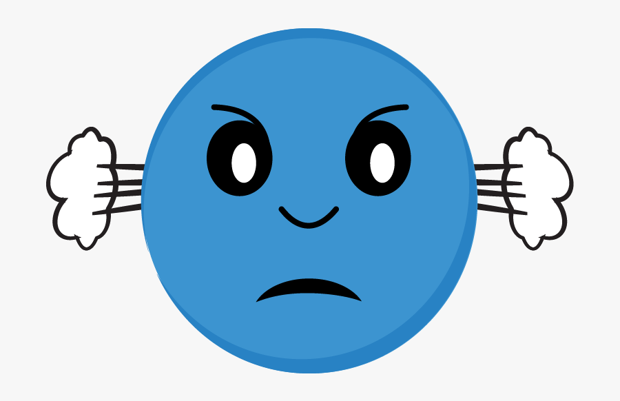 Steam Coming Out Of Ears Emoji, Transparent Clipart