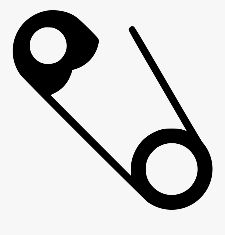 Safety Pin Open - Safetypin Icon Transparent, Transparent Clipart