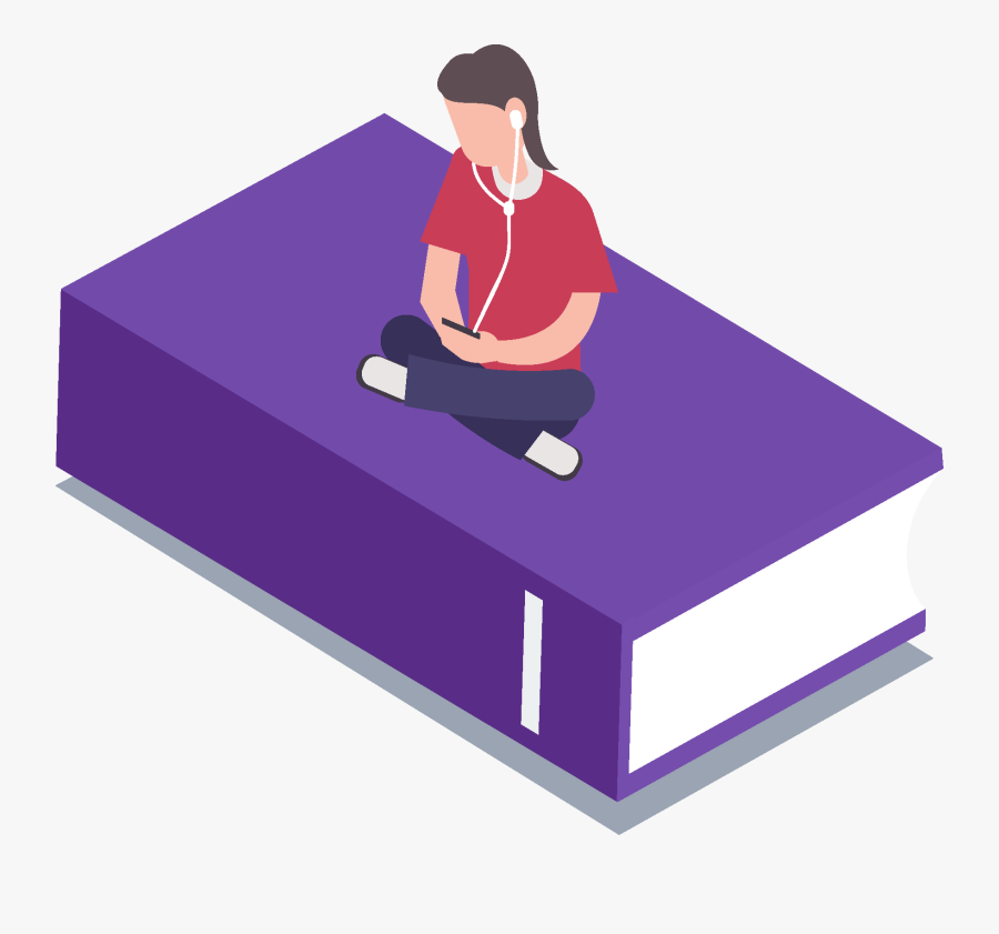 Heat Wave Reading - Sitting, Transparent Clipart
