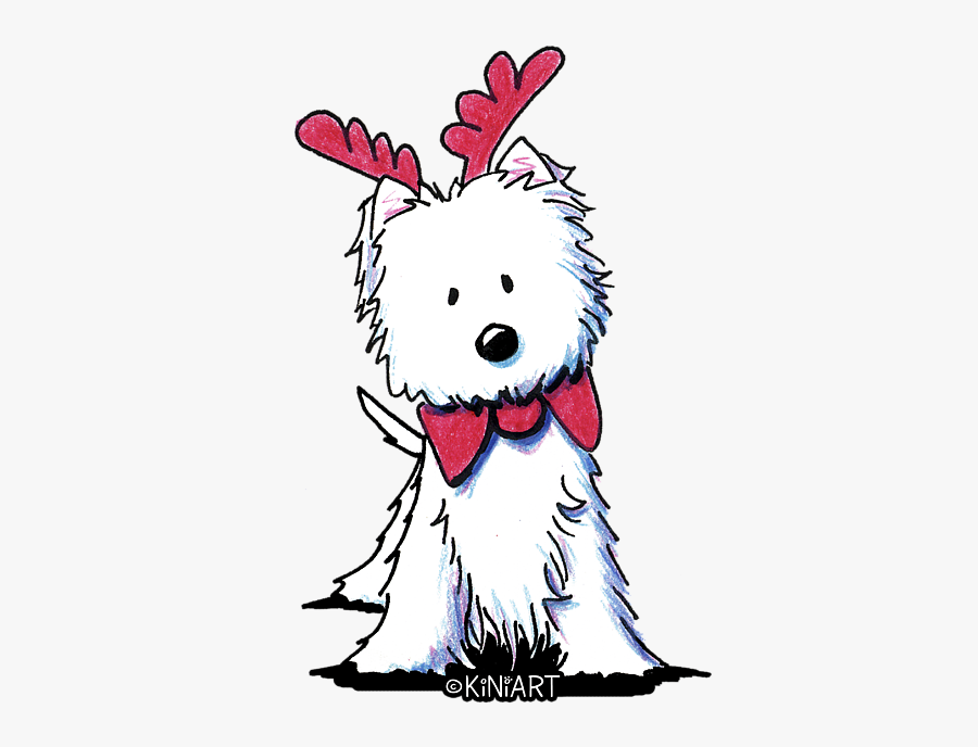 Westie Kiniart, Transparent Clipart