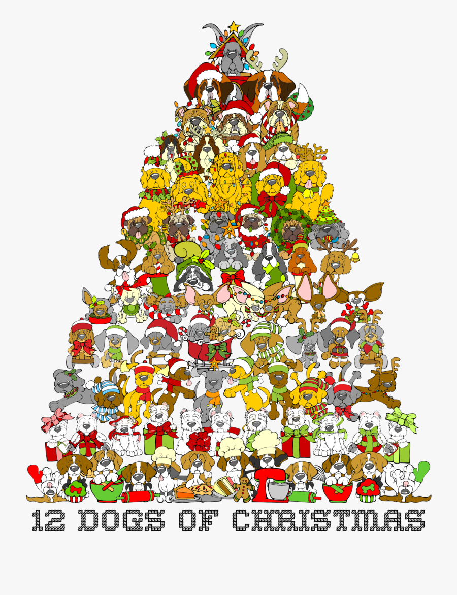 Christmas Tree, Transparent Clipart