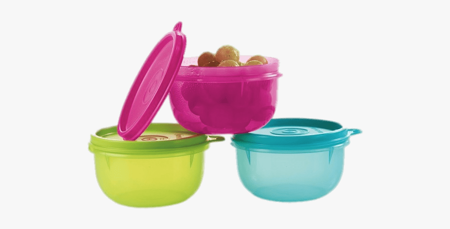 Small Tupperware Bowls - Tupperware Png, Transparent Clipart