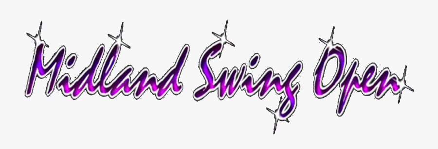 Midland - Calligraphy, Transparent Clipart