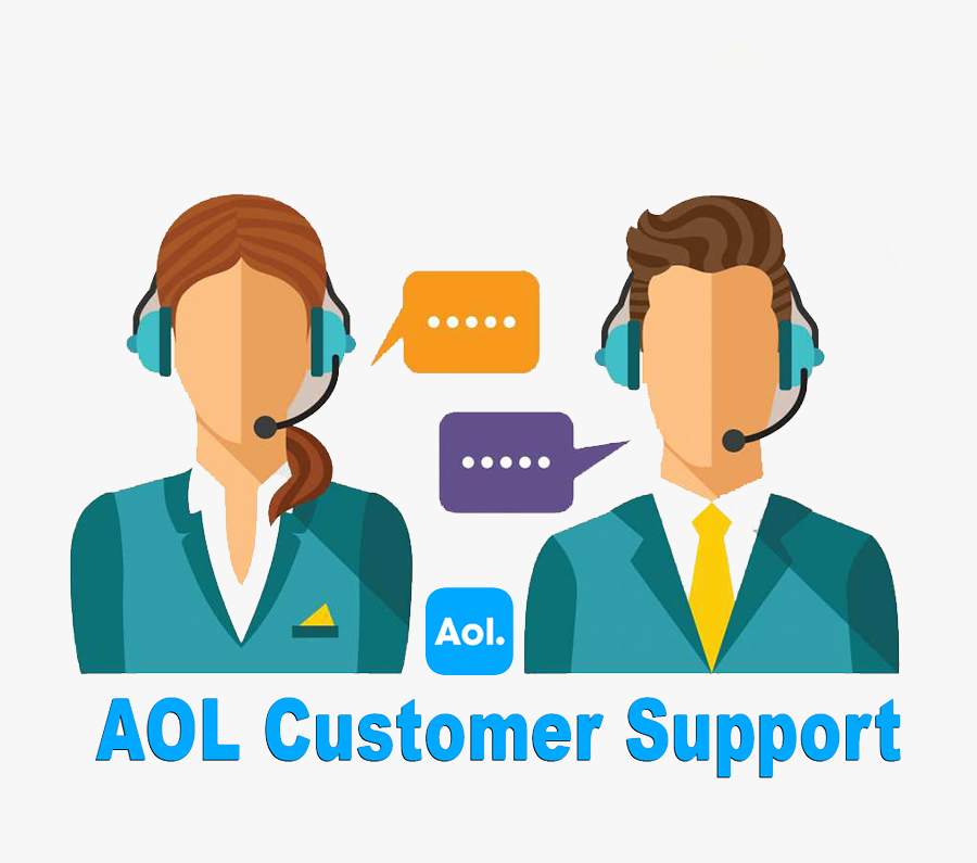 Aol Customer Service Uk - Call Center Agent Graphic, Transparent Clipart