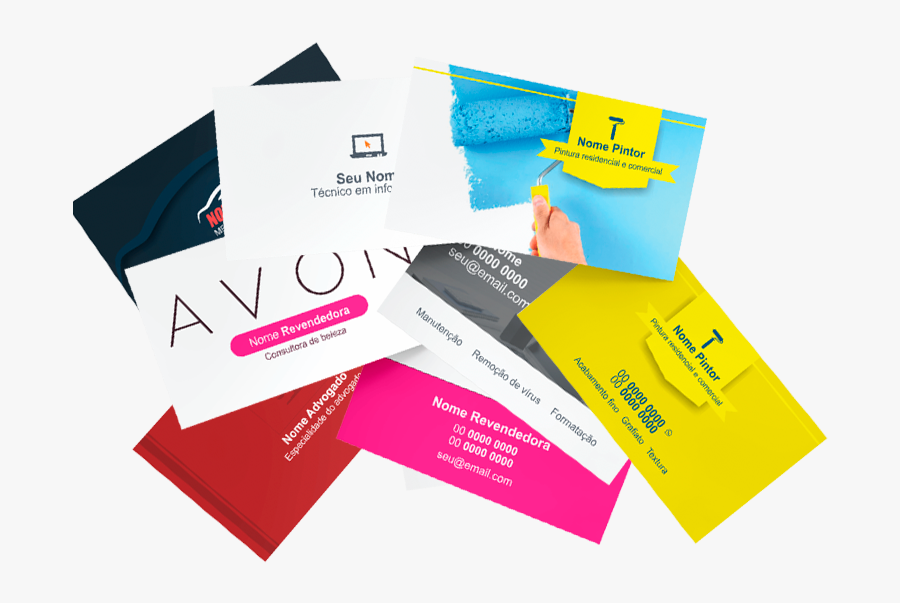 Como Fazer Cart O - Visiting Card, Transparent Clipart