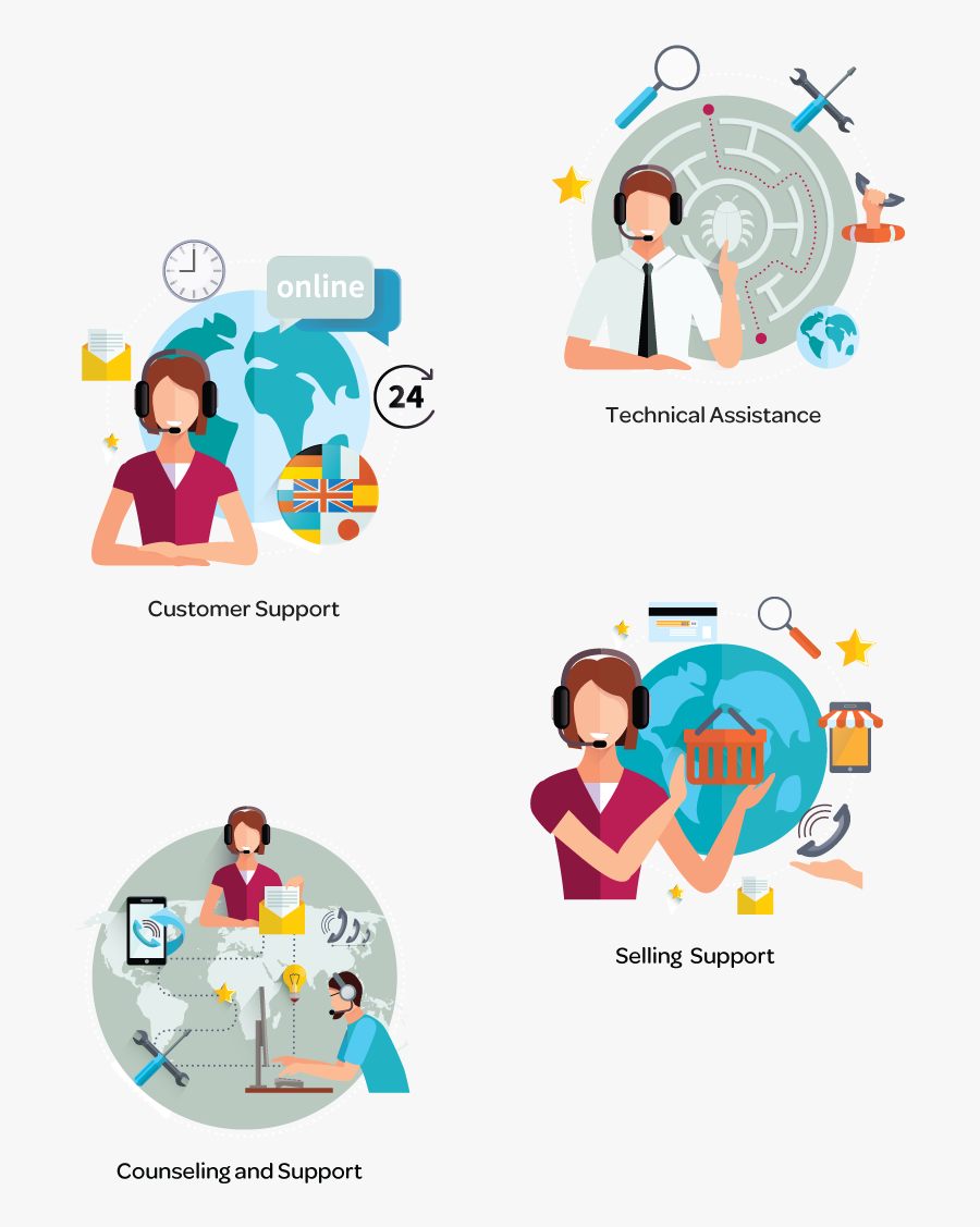 Img - Atencion Al Cliente Internacional, Transparent Clipart