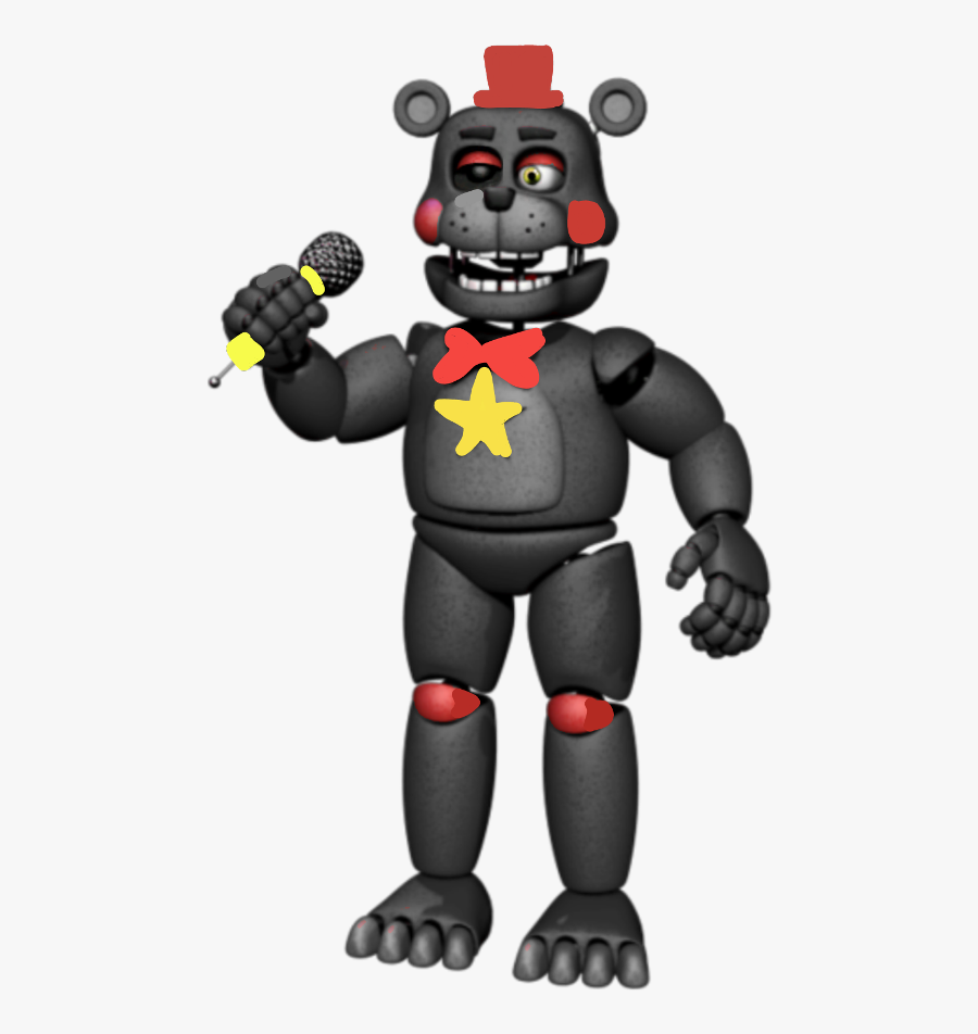 #righty / Rockstar Freddy As Lefty #rockstarfreddy - Freddy Fazbear's Pizzeria Simulator, Transparent Clipart