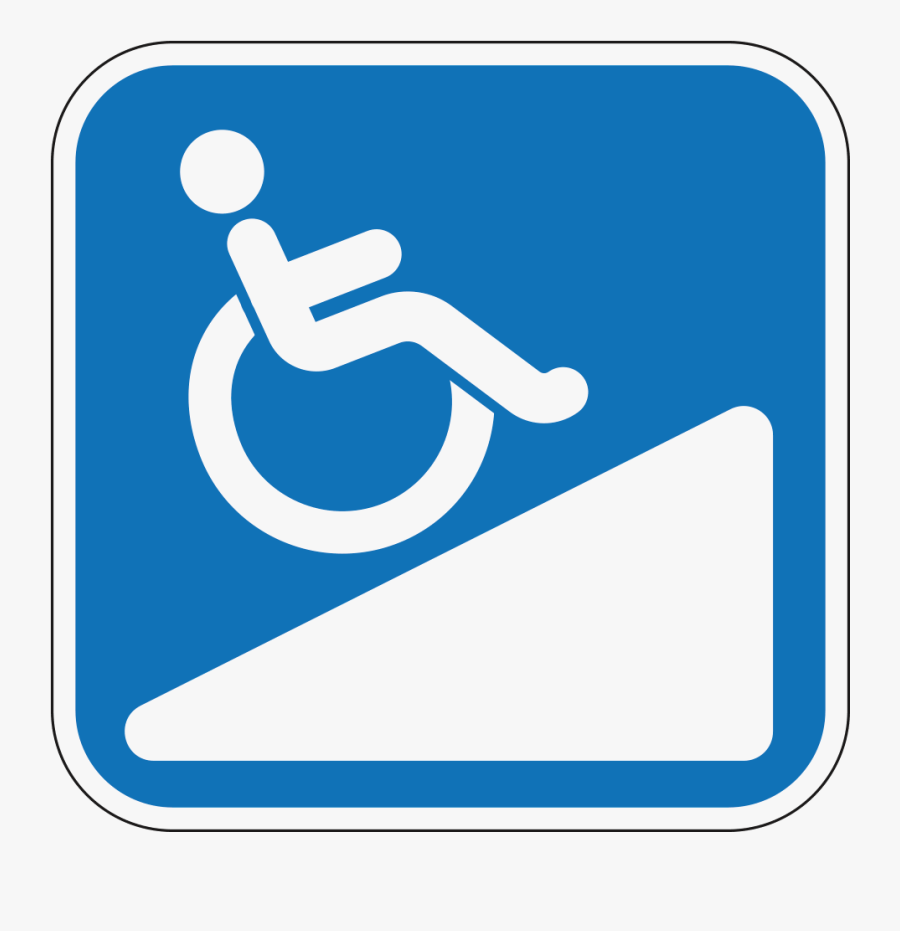 Wheelchair Ramp Transparent Clipart, Transparent Clipart