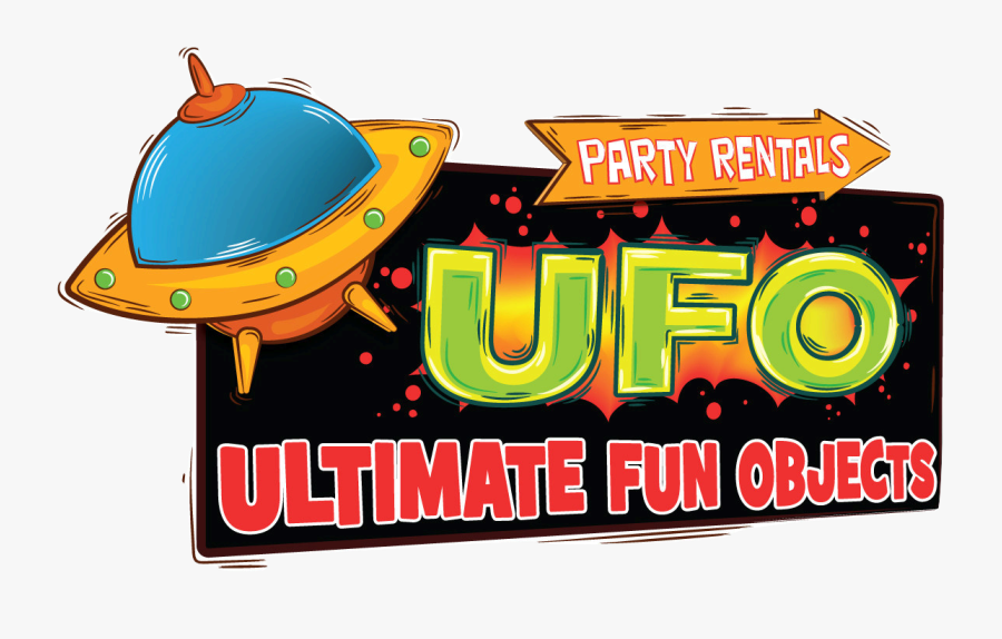 Ufo Party Rentals - Graphic Design, Transparent Clipart