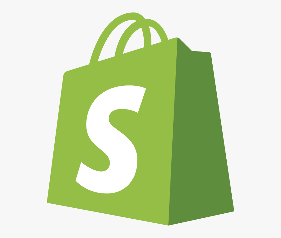 Shopify Logo Icon, Transparent Clipart