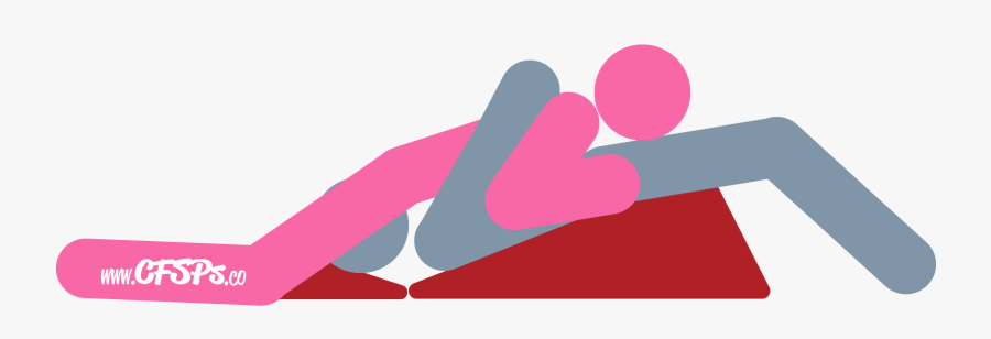 An Illustration Of The Bridge 2 Sex Position - Graphic Design, Transparent Clipart