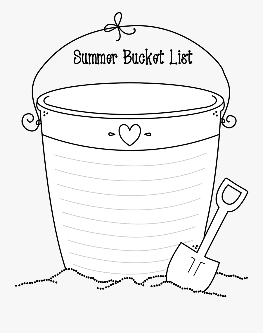 Summer Bucket List - Illustration, Transparent Clipart