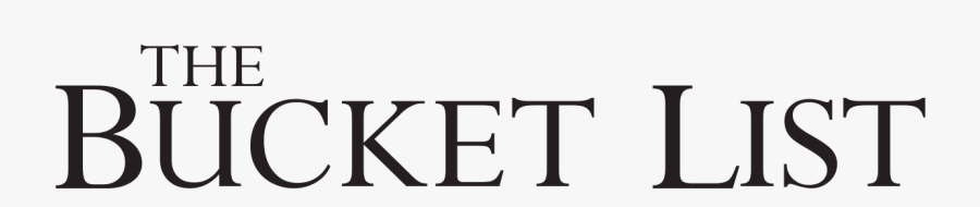 Bucket List Logo Png, Transparent Clipart