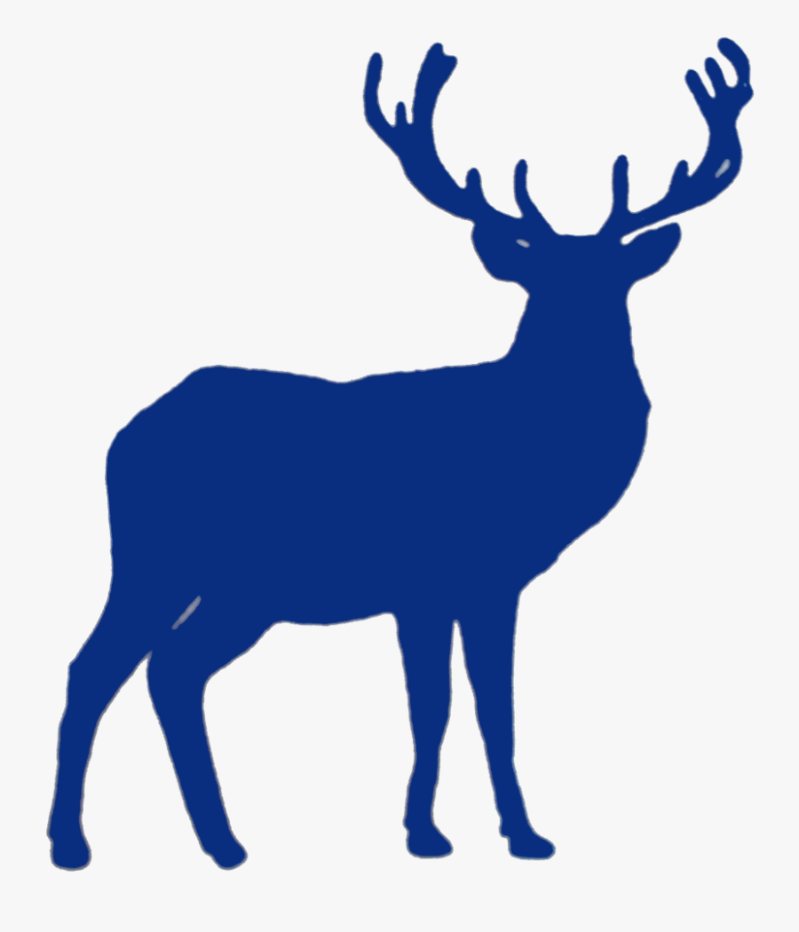 Stag Clipart Celtic - Blue Deer Logo Png, Transparent Clipart