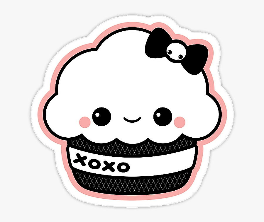 #cupcake #xoxo #vivi #cute #freetoedit - Cute Cupcake Png, Transparent Clipart