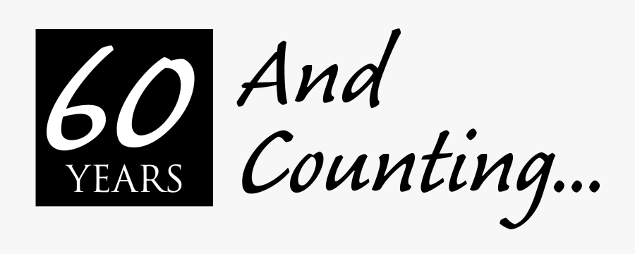 Celebrating 60 Years Clipart , Png Download - Calligraphy, Transparent Clipart