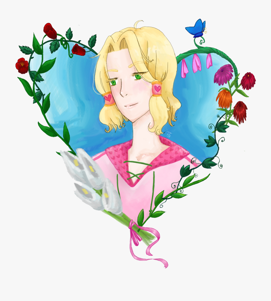 “ A Small Drawing I Did For The Xoxo Droplets Valentine’s - Xoxo Droplets Nurse Lynn, Transparent Clipart