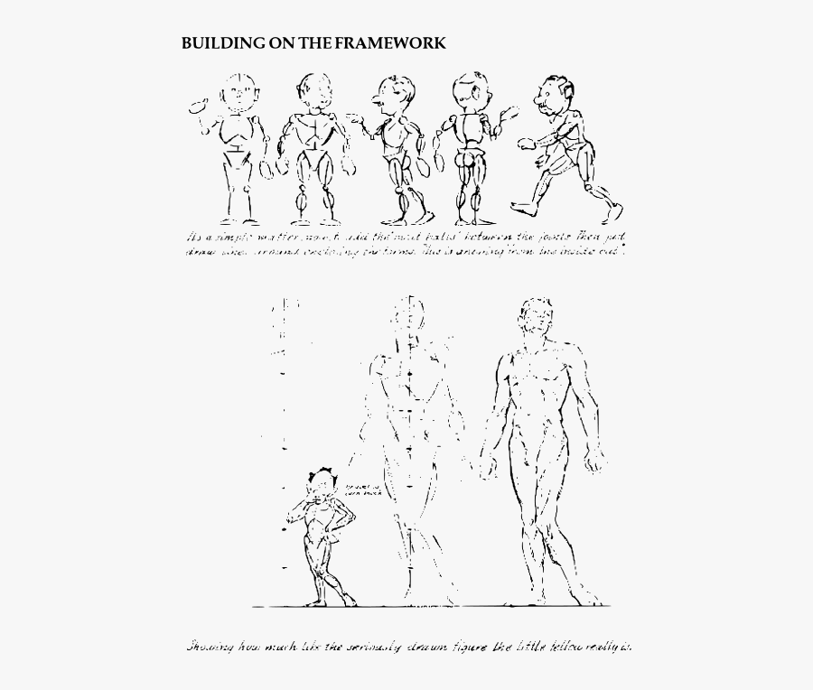 Andrew Loomis Fun With A Pencil 60 - Line Art, Transparent Clipart