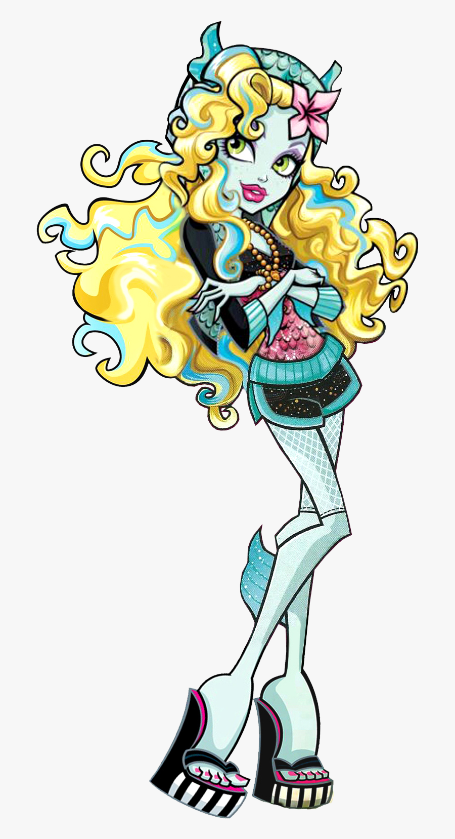 Lagoona Monster High Fanart, Transparent Clipart