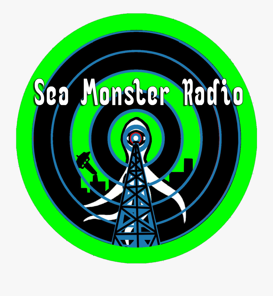 Sea Monster Radio Show - Circle, Transparent Clipart