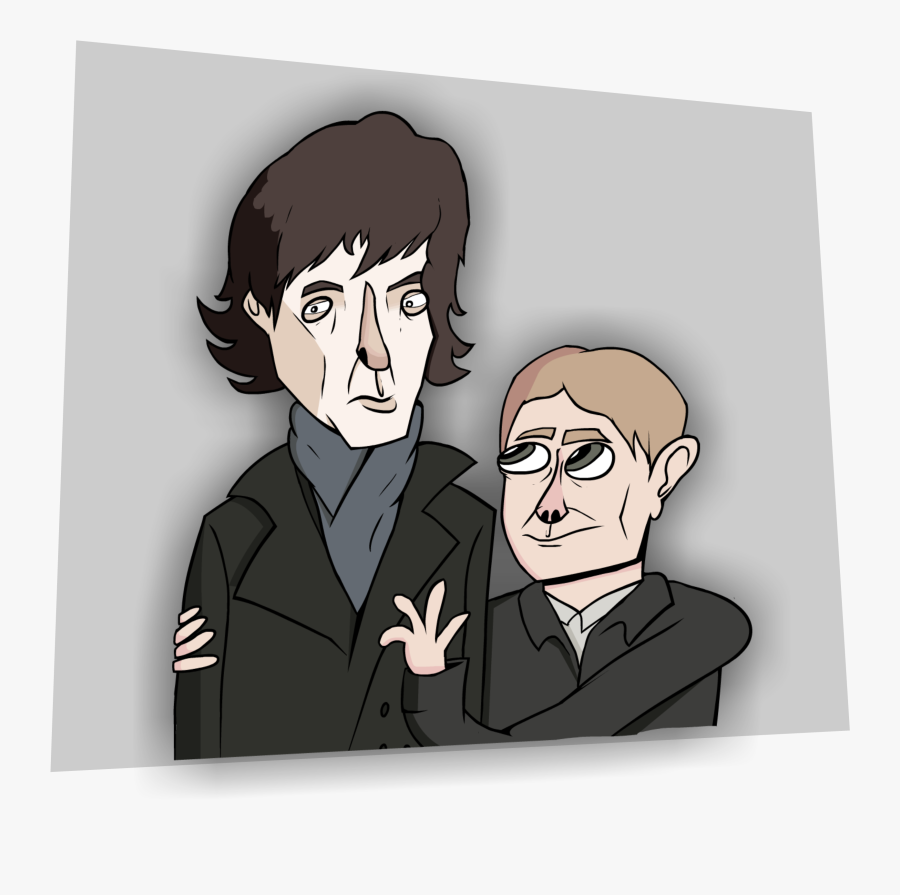 Sherlock - Cartoon, Transparent Clipart